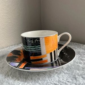 Set of 4 Vintage Sakura 1998 Tea Set with Saucer